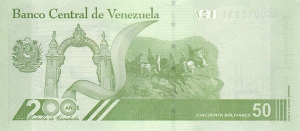 50 bolivares