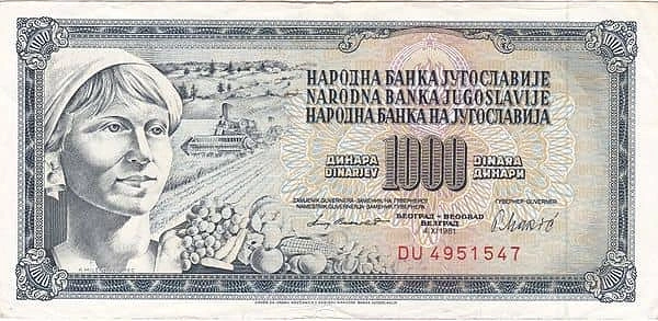 1000 Dinara