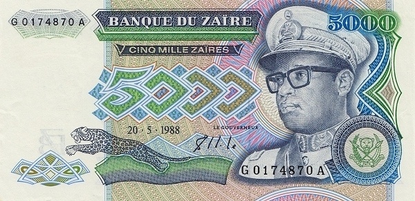 5000 zaïres