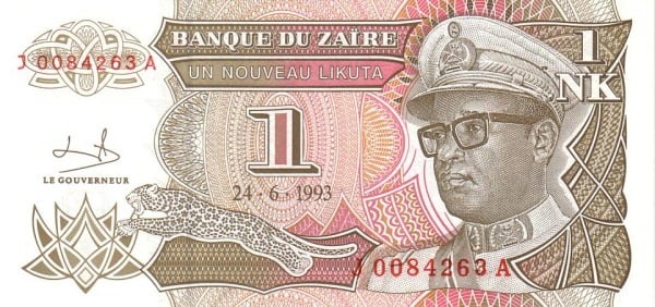 1 nouveau likuta