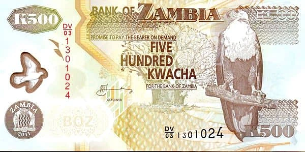 500 Kwacha