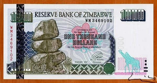 1000 Dollars