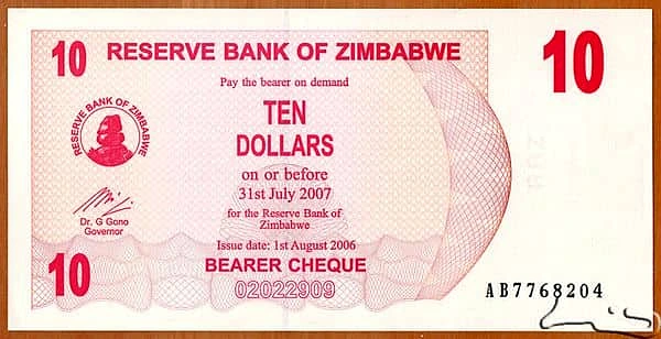 10 Dollars
