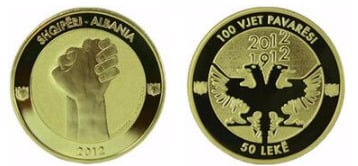 50 lekë (Centenário da Independência)