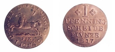 1 pfennig (Jorge IV)