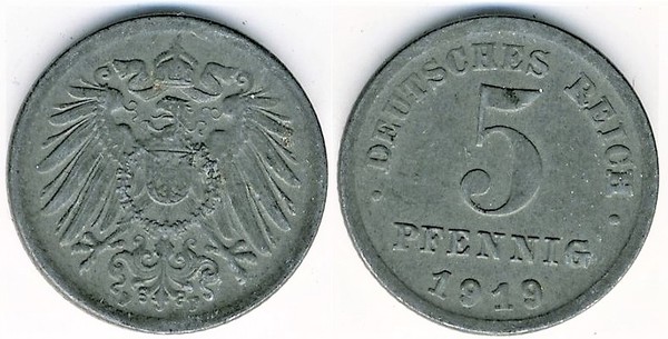 5 pfennig