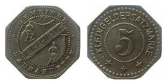 5 pfennig ( Laurahütte - Alta Silesia)