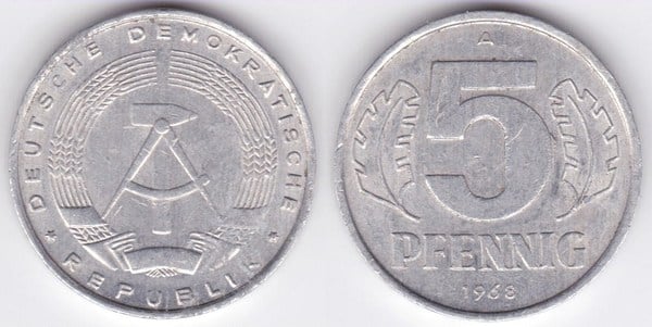 5 pfennig