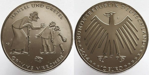 10 euro (Contos dos Irmãos Grimm: Hansel e Gretel)