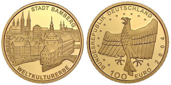 100 euro (Cidade de Bamberg - Património Mundial da UNESCO)