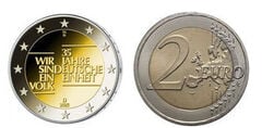 2 euros (35 anos de unidade alemã)