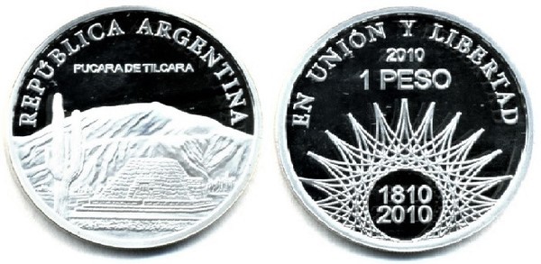 25 pesos (Bicentenário da Revolução de maio)