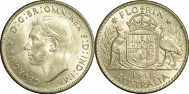 1 florin (Jorge VI)