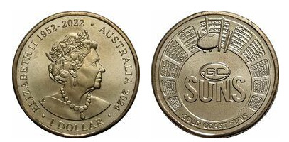 1 dólar (Gold Coast Suns)