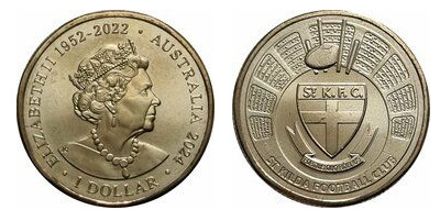 1 dólar (Santos de St. Kilda)