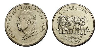 1 dólar (Bluey e amigos)