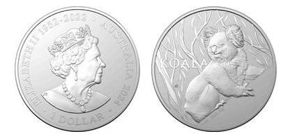 1 dólar (Koala)