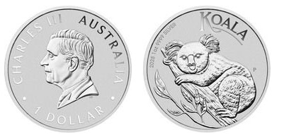 1 dólar (Koala)