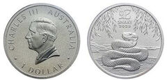 1 dólar (Ano da Serpente)