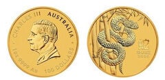 100 dólares (Ano da Serpente)