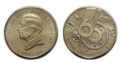 1 dólar (60 anos da Royal Australian Mint)