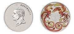 1 dólar (Double Phoenix - vermelho)