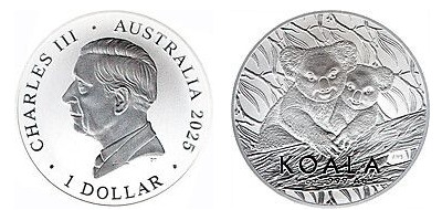 1 dólar (Koala)