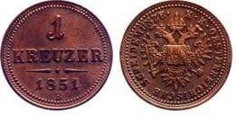 1 kreuzer (Francisco José I)