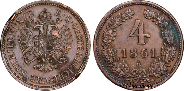 4 kreuzer (Francisco José I)