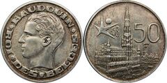 50 francos (Exposição Internacional - Bruxelas 1958)