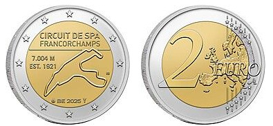 2 euros (Circuito de Spa-Francorchamps)