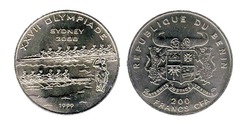 200 francs CFA (Jogos Olímpicos de Sydney)