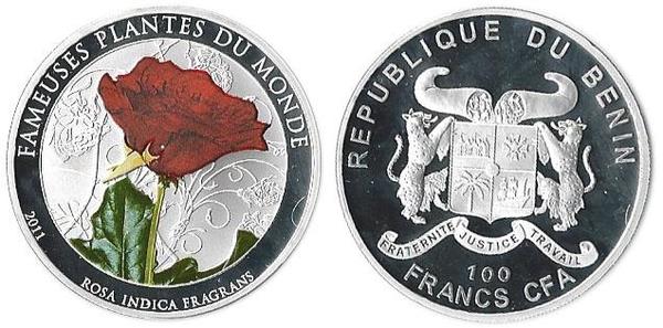 100 francs CFA (Plantas do mundo)