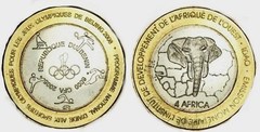 6.000 CFA francs (4 Africa - XXIX Juegos Olimpicos 2008 Beijin)