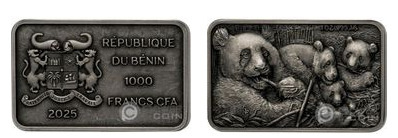 1000 francos CFA (Família Panda)