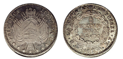 1/5 Boliviano