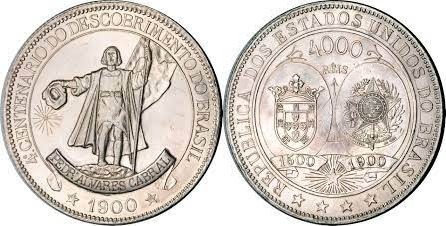 4.000 réis (400º aniversário do descobrimento do Brasil)