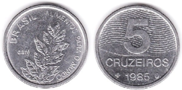 5 cruzeiros (FAO - Planta do café)