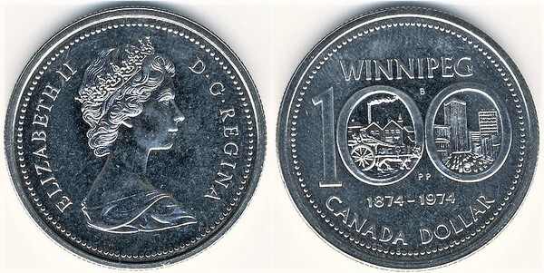 1 dollar (100º aniversário de Winnipeg)