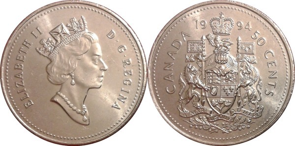 50 cents (Isabel II)