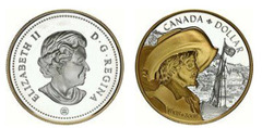 1 dollar (400 aniversario de la ciudad de Quebec)