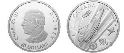 20 dollars (Real Força Aérea Canadiana)