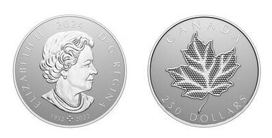 250 dólares (Maple Leaf)