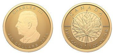 200 dólares (A nossa folha de ácer mais pura)
