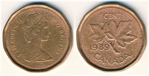 1 cent (Isabel II)