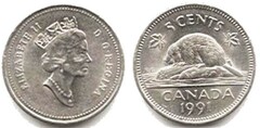 5 cents (Elizabeth II)