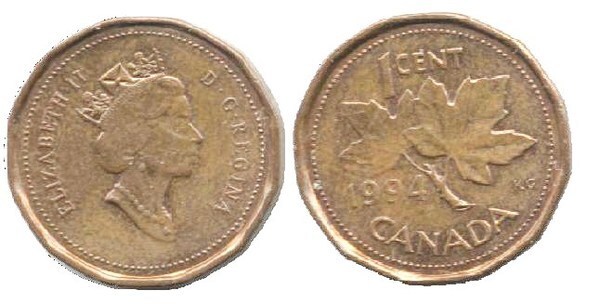 1 cent (Isabel II)