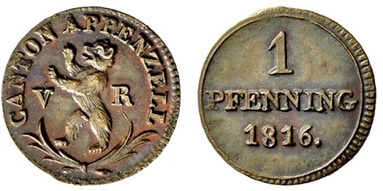 1 pfennig