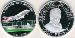 1.000 francs (Historia de la Aviación)