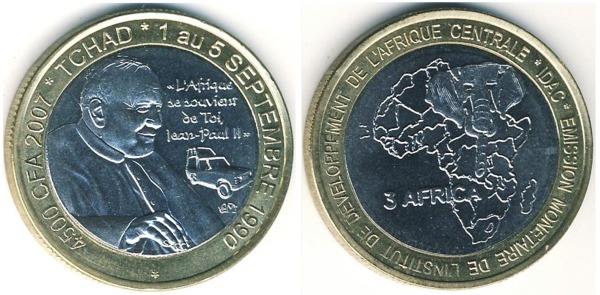 4.500 francs (3 África)